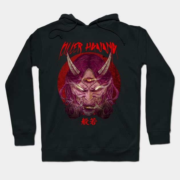 Killer Hannya Hoodie by DeathAnarchy